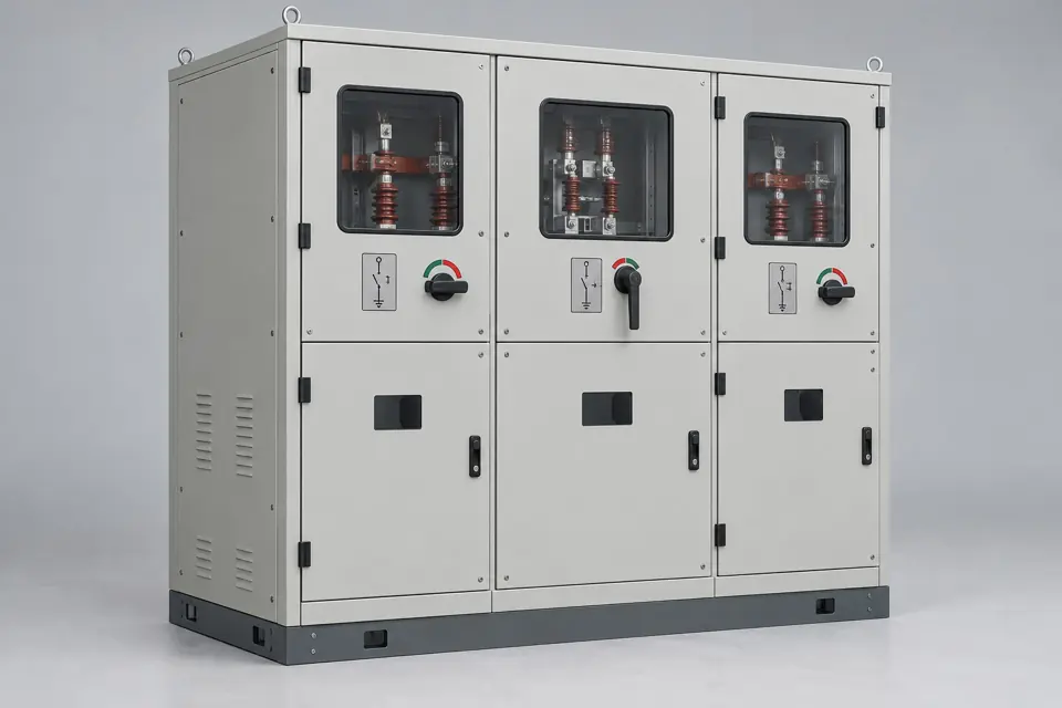 High Voltage Switchgear with Load Break Switch (LBS)